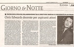 Teatro degli Specchi: Collaborazione tra il direttore Tringali e l'università di Las Vegas